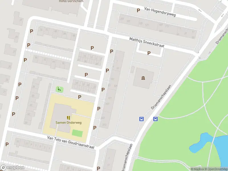 Besteld ambulance vervoer naar de Van Goudoeverstraat in Gorinchem