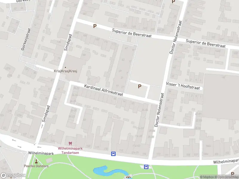 Overlastmelding Kardinaal Alfrinkstraat in Tilburg