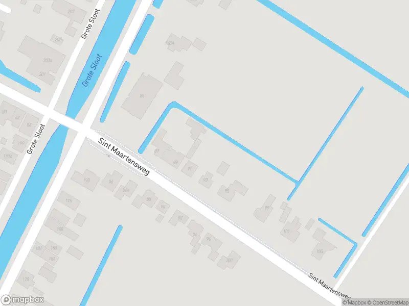 Overlastmelding met urgentie Sint Maartensweg in Sint Maartensbrug