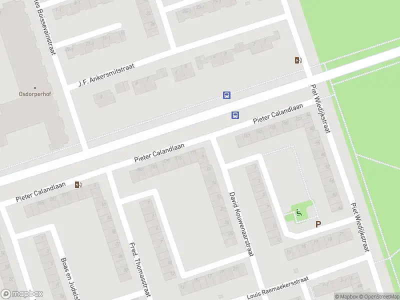 Besteld ambulance vervoer naar de David Kouwenaarstraat in Amsterdam