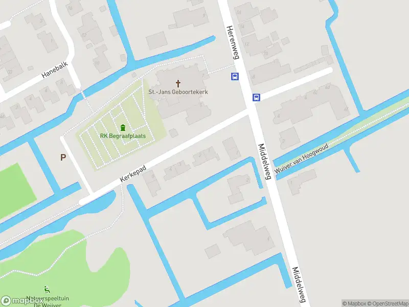 Brandweer met gepaste spoed naar de Kerkepad in Hoogwoud