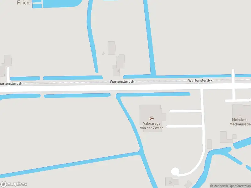 Brandweer met grote spoed naar de Wartensterdyk in Wergea vanwege voertuigbrand