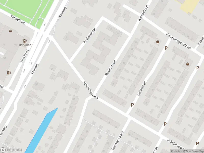 Brandweer met gepaste spoed naar de Rozenstraat in Papendrecht vanwege wateroverlast