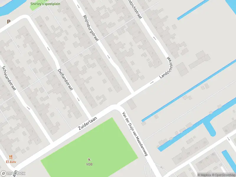 Ambulance met gepaste spoed naar de Rhijnsburgstraat in Rotterdam
