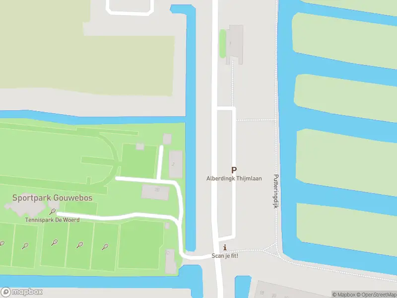 Brandweer naar de Alberdingk Thijmlaan in Waddinxveen