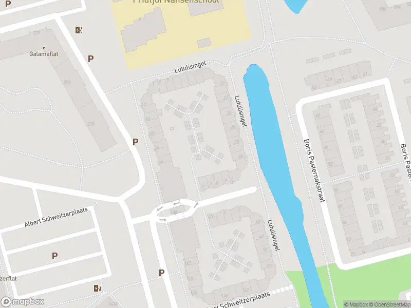 Ambulance met grote spoed naar de Lutulisingel in Rotterdam