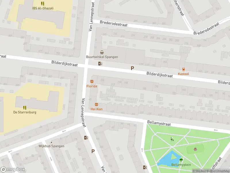 Ambulance met gepaste spoed naar de Bilderdijkstraat in Rotterdam