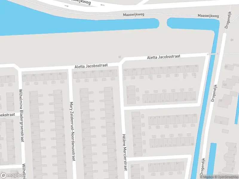 Ambulance met gepaste spoed naar de Hélène Mercierstraat in Spijkenisse