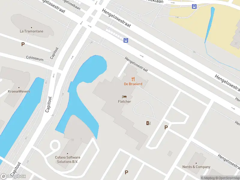 Brandweer met gepaste spoed naar de Colosseum in Enschede vanwege afgaan automatisch brandalarm