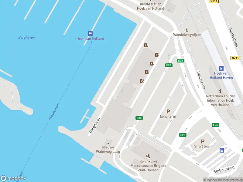 Ambulance met gepaste spoed naar de Berghaven in Hoek van Holland