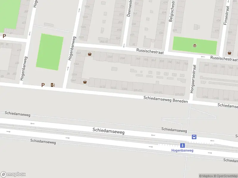 Ambulance met grote spoed naar de Schiedamseweg Beneden in Rotterdam