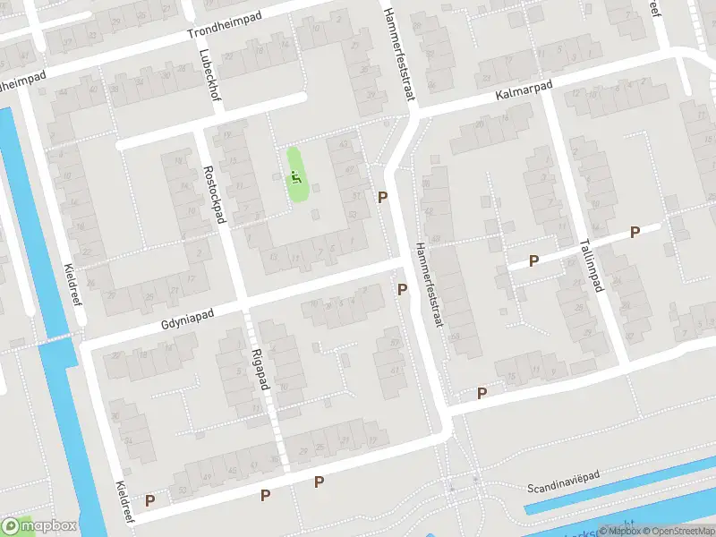 Ambulance met gepaste spoed naar de Gdyniapad in Rotterdam