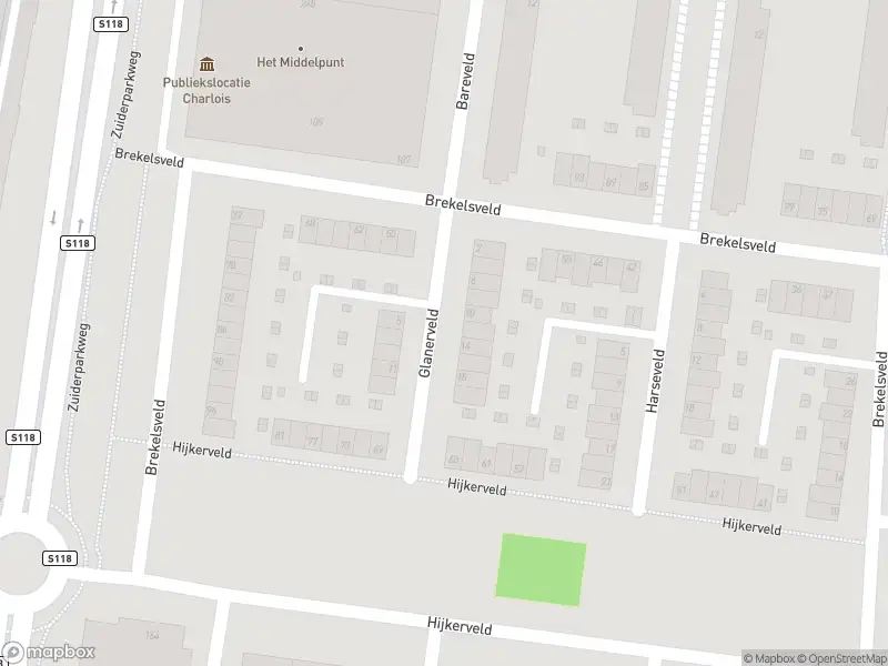 Ambulance met grote spoed naar de Glanerveld in Rotterdam