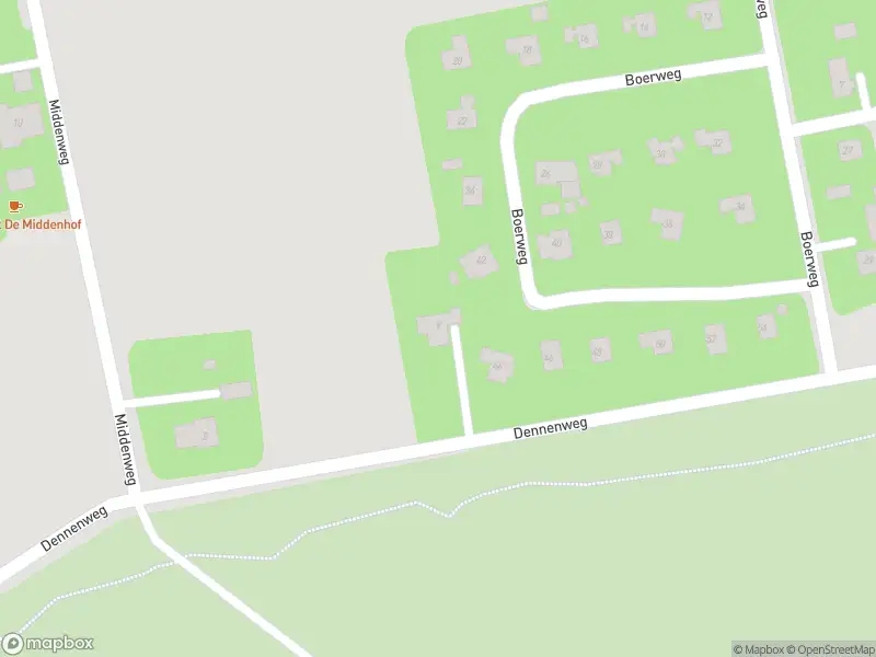 Brandweer met gepaste spoed naar de Dennenweg in Den Ham vanwege stormschade