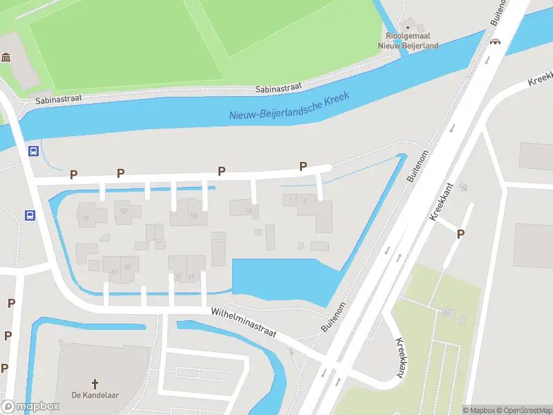 Politie naar de Kreekkant in Nieuw-Beijerland vanwege dier(en) in nood