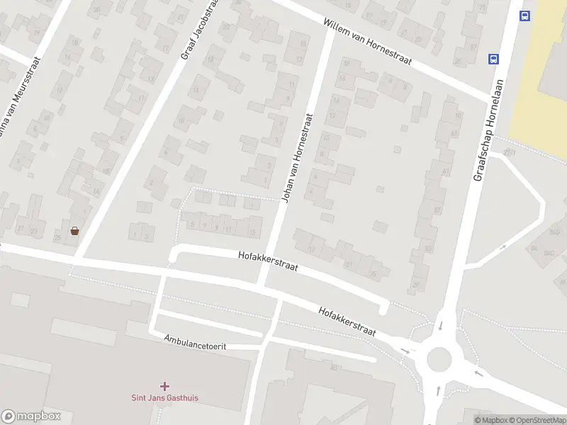 Brandweer en politie met grote spoed naar de Johan van Hornestraat in Weert vanwege waarnemen gaslucht