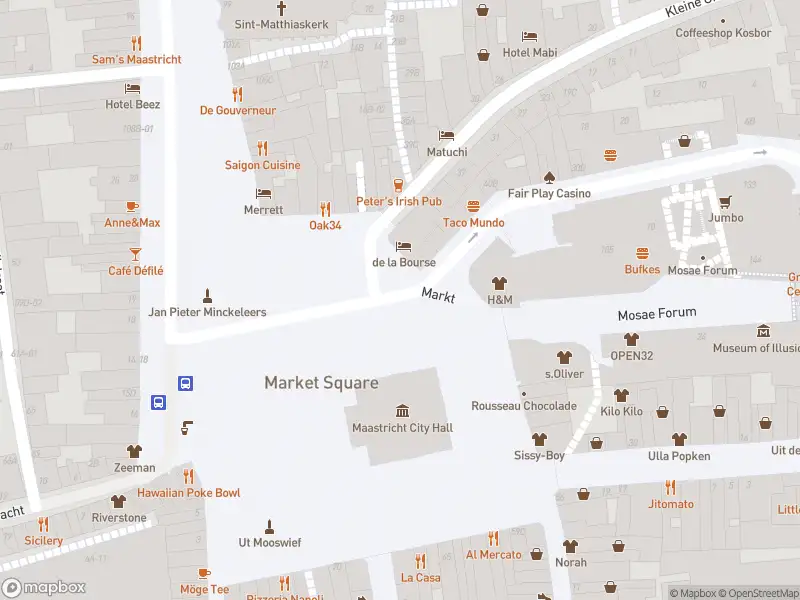 Overlastmelding Markt in Maastricht