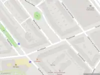 Ambulance met grote spoed naar de Wandeloordlaan in Rotterdam