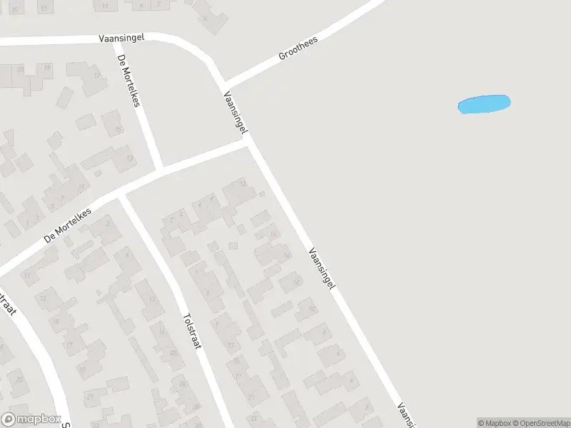 Politie naar de Vaansingel in Erp vanwege ongeval met letsel