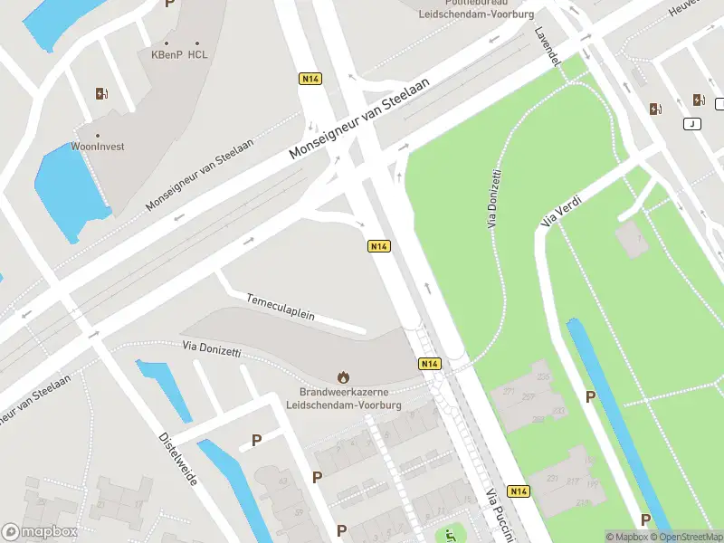 Ambulance met grote spoed naar de Via Verdi in Voorburg