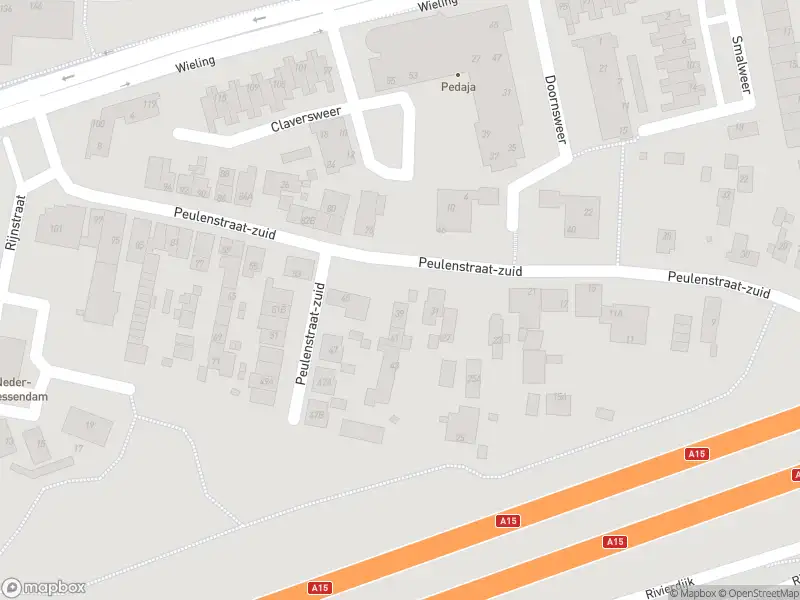 Ambulance met gepaste spoed naar de Peulenstraat in Hardinxveld-Giessendam
