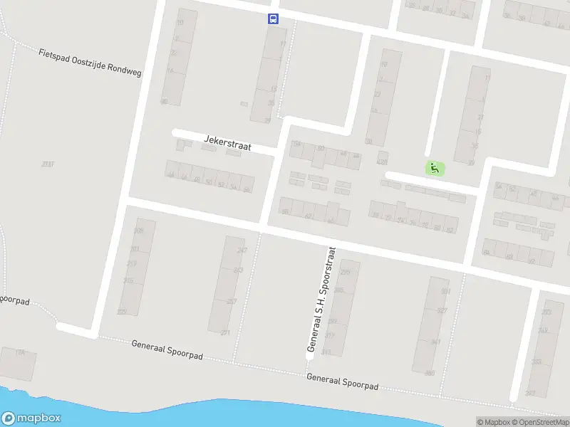 Ambulance met grote spoed naar de Generaal S.H. Spoorstraat in Dordrecht