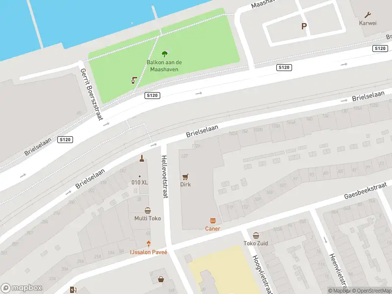 Ambulance met gepaste spoed naar de Brielselaan in Rotterdam