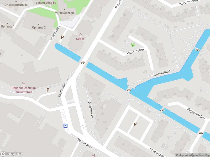 Ambulance met gepaste spoed naar de Poortmolen in Capelle aan den IJssel