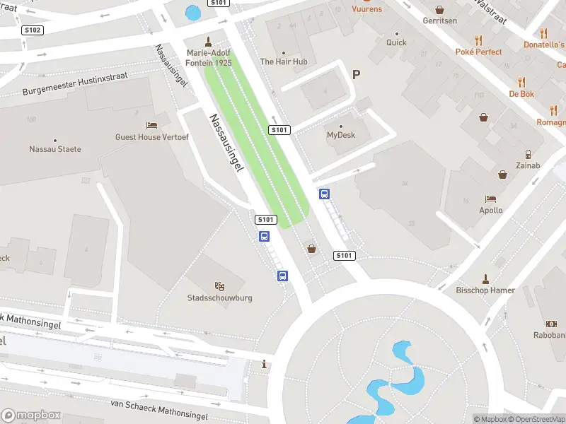 Politie naar de Nassausingel in Nijmegen vanwege aanrijding met letsel