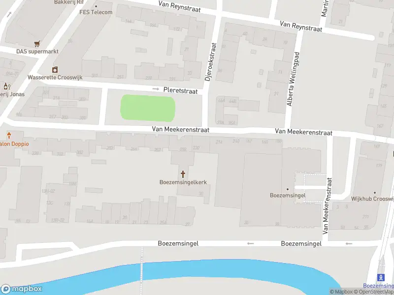 Ambulance met grote spoed naar de Van Meekerenstraat in Rotterdam