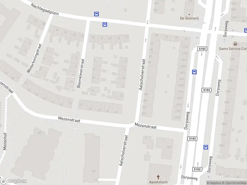 Ambulance met grote spoed naar de Aalscholverstraat in Rotterdam