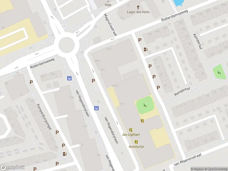 Ambulance met gepaste spoed naar de Van Hogendorplaan in Vlaardingen