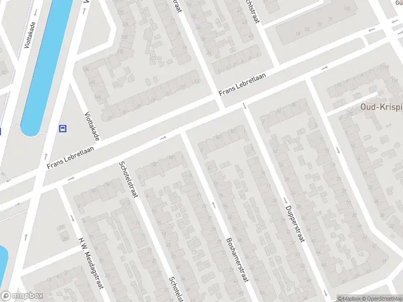 Ambulance met gepaste spoed naar de Boshamerstraat in Dordrecht