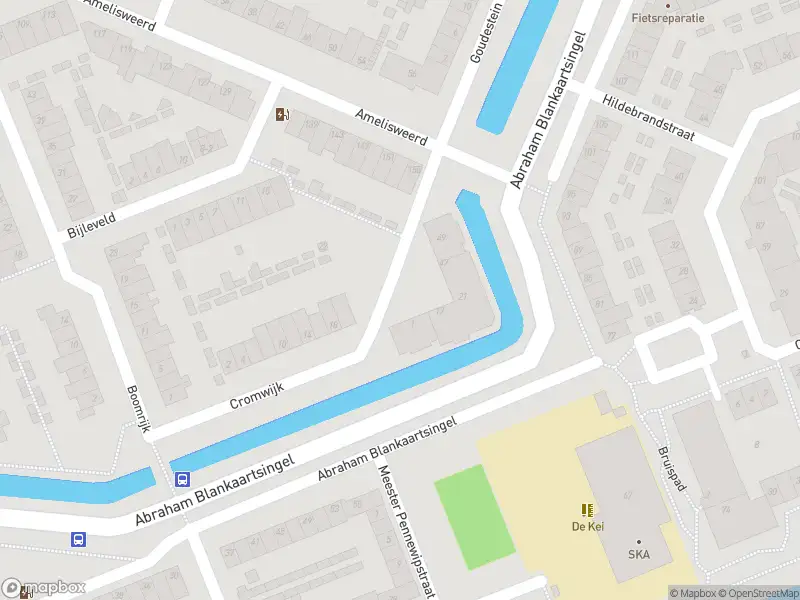 Politie naar de Abraham Blankaartsingel in Amersfoort vanwege aanrijding met letsel