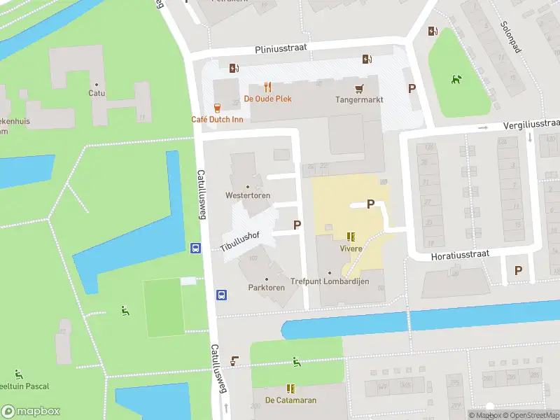 Ambulance met grote spoed naar de Tibullushof in Rotterdam