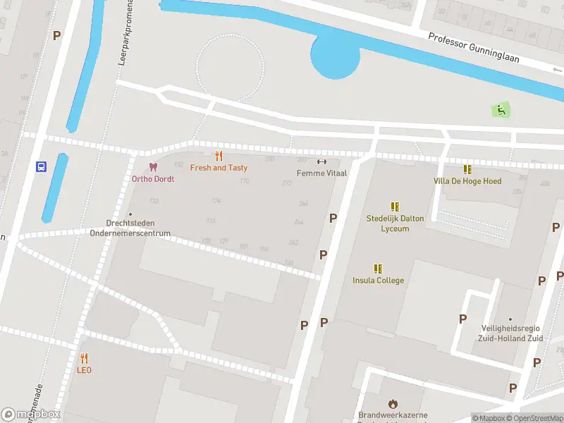 Ambulance met gepaste spoed naar de Leerparkpromenade in Dordrecht