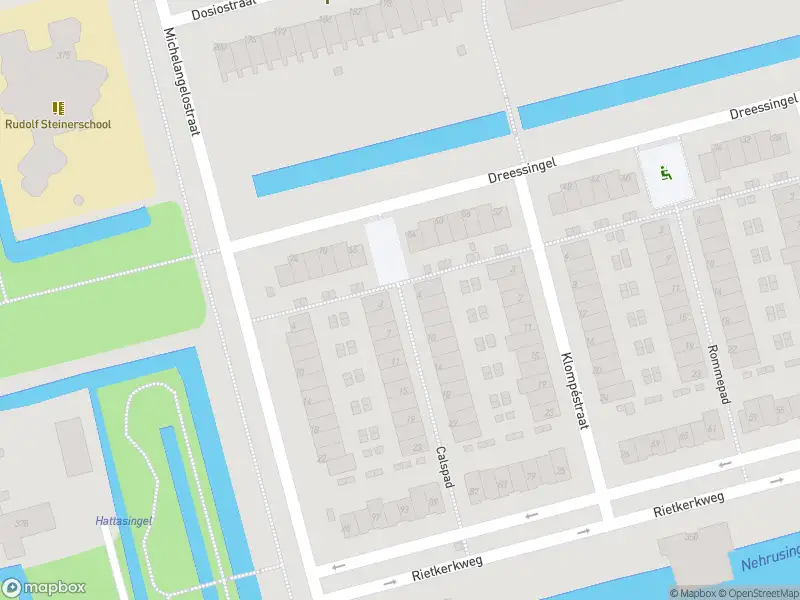 Ambulance met grote spoed naar de Calspad in Rotterdam