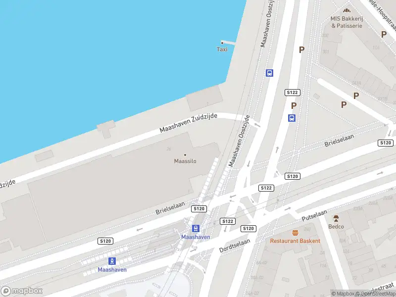 Politie naar de Maashaven Z.z. in Rotterdam vanwege ongeval met letsel