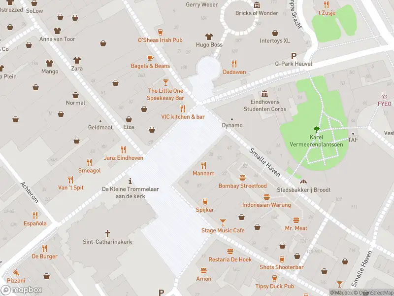 Politie naar de Catharinaplein in Eindhoven vanwege ongeval met letsel