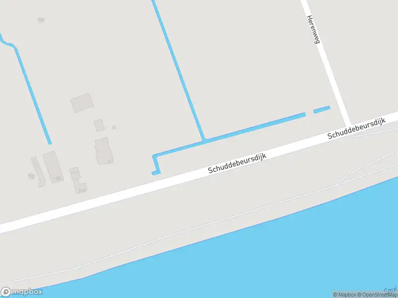 Politie naar de Schuddebeursdijk in Hekelingen vanwege dier(en) in nood