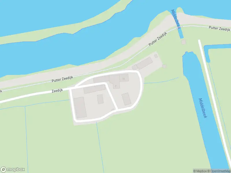 Politie naar de Zeedijk in Putten vanwege aanrijding met letsel