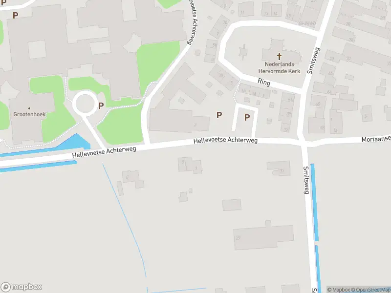 Ambulance met gepaste spoed naar de Hellevoetse Achterweg in Hellevoetsluis