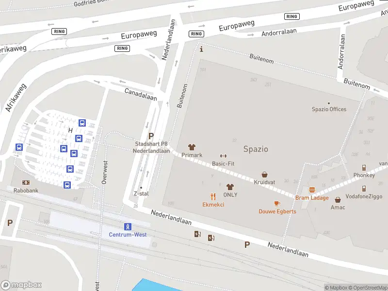 Ambulance met gepaste spoed naar de Blauw-roodlaan in Zoetermeer