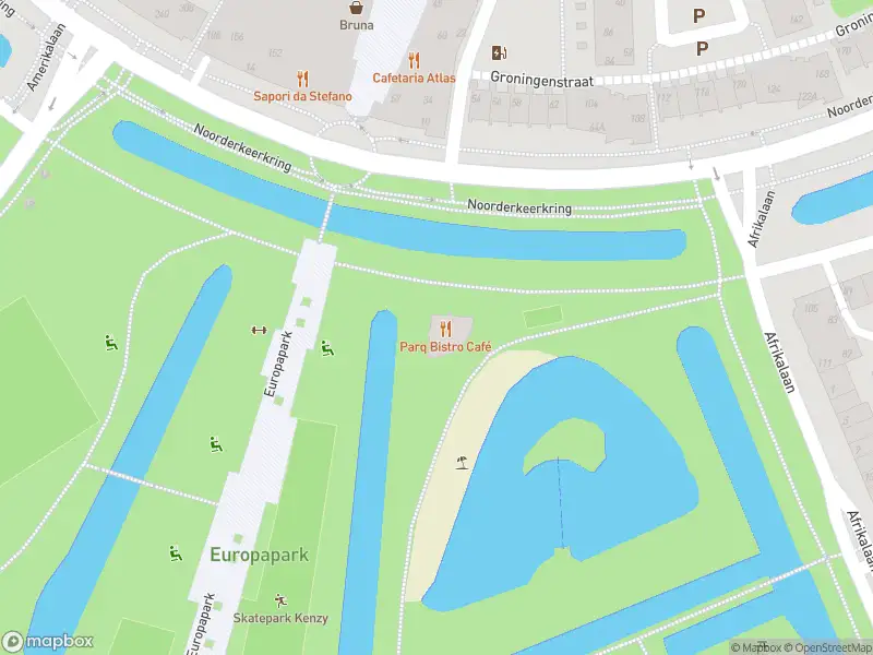 Ambulance met gepaste spoed naar de Europapark in Alphen aan den Rijn