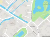 Ambulance met gepaste spoed naar de Winterdijk in Gouda