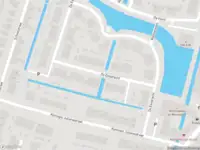 Ambulance met grote spoed naar de De Eendracht in Krimpen aan de Lek