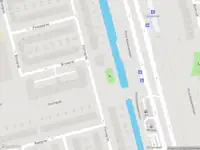 Ambulance met grote spoed naar de Fioringras in Rotterdam