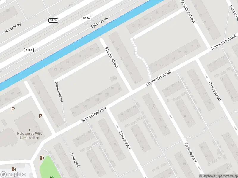 Ambulance met grote spoed naar de Sophoclesstraat in Rotterdam
