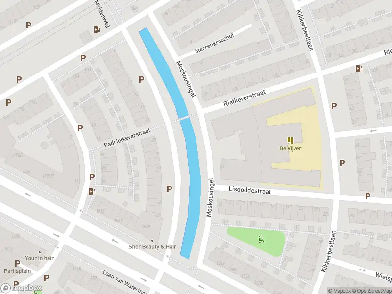 Ambulance met grote spoed naar de Moskousingel in 's-Gravenhage