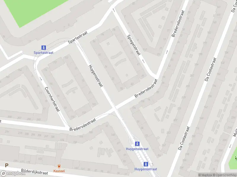 Ambulance naar de Huygensstraat in Rotterdam